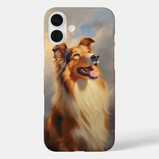 ラフなコリー Case-Mate iPhoneケース (裏面)