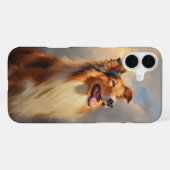 ラフなコリー iPhoneケース (裏面横)