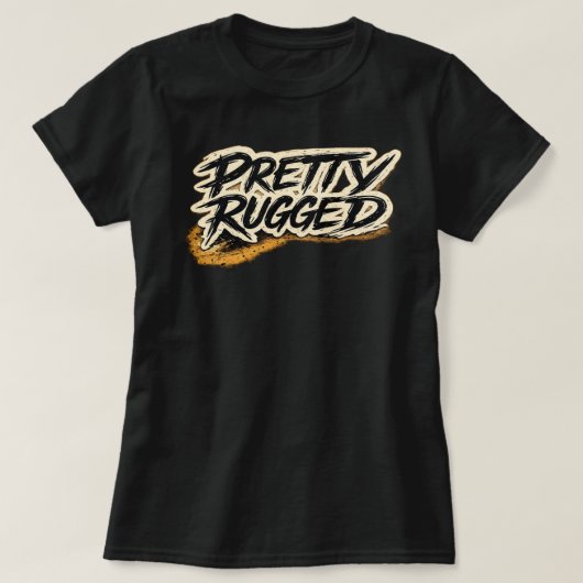 ラフなスプレーペイントロゴTシャツ Tシャツ (デザイン正面)