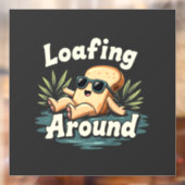 ラフのまわりにィングリラックスのパン食の恋人 ウィンドウサイン (シート2)