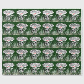 ラフのスポーツファンゴルフボール ラッピングペーパー (フラット)