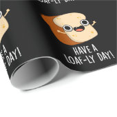 ラフの日のパンおもしろいパンダークBGがある ラッピングペーパー (ロールコーナー)