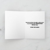 ラフの時間犬の集団感じは、より良い回復の願い カード (内部)