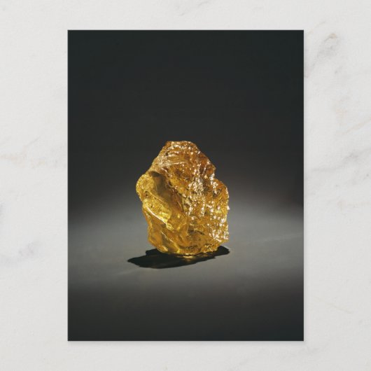ラフの黄色いダイヤモンド ポストカード (正面)