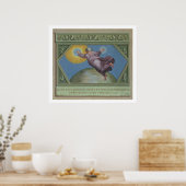 ラファから光を作り、イラストレーションする ポスター (キッチン)