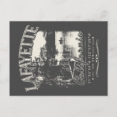 ラファイエットコントラコスタカリフォルニアヴィンテージ ポストカード (正面)