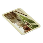 ラファイエットスクエアバッファローNY 1915ヴィンテージはがき マグネット (右側)