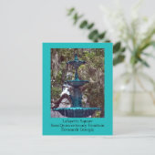 ラファイエットスクエアファウンテンサバンナGA写真 ポストカード (スタンド正面)