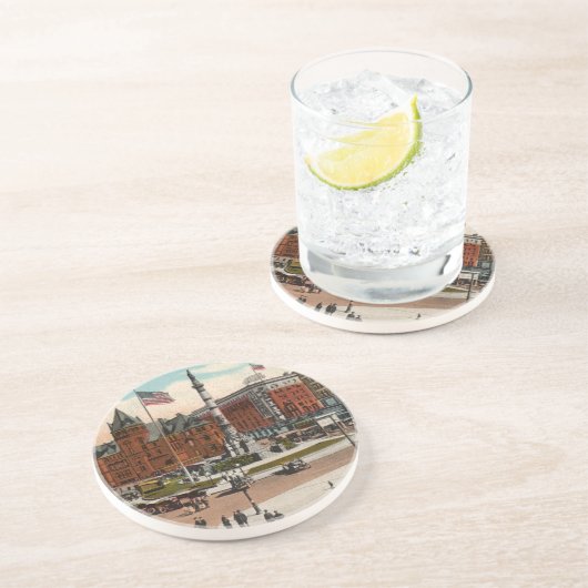 ラファイエットスクエアヴィンテージバッファローコースター コースター (側面)