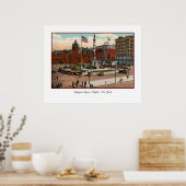 ラファイエットスクエアヴィンテージバッファローポスター ポスター (キッチン)