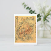 ラファイエットナショナルパークパノラママップ ポストカード (スタンド正面)