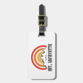 ラファイエットニューハンプシャー州 ラゲッジタグ (正面縦)