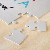 ラファイエットルイジアナクロフィッシュ明るい ジグソーパズル (側面)