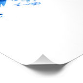 ラファイエットルイジアナスカイラインブルー ポスター (コーナー)