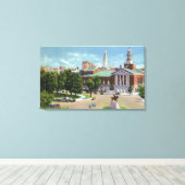 ラファイエット像ブシュネル記念像 キャンバスプリント (インサイチュ (ウッドフロア))