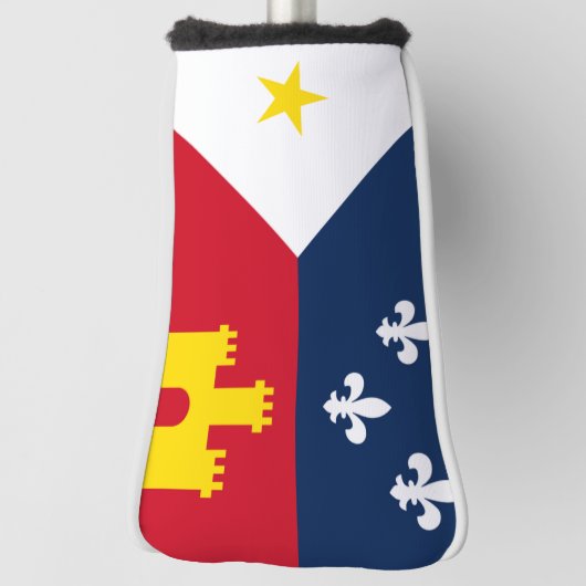 ラファイエット市旗 ゴルフヘッドカバー (回転90)