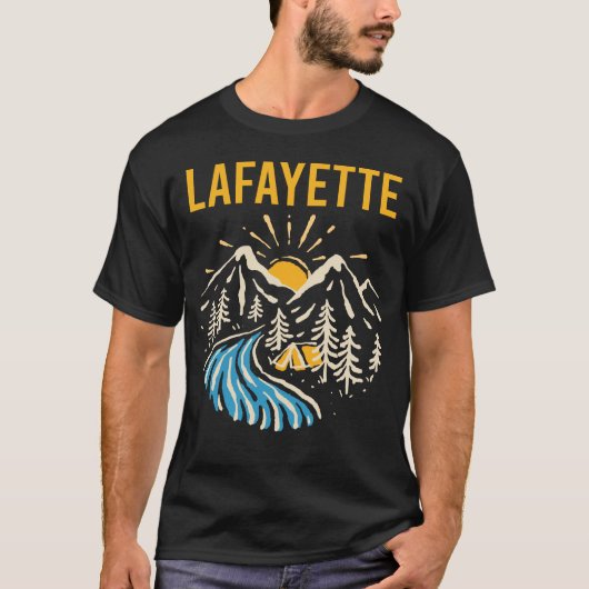 ラファイエット自然風景 Tシャツ (正面)