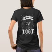 ラファイエット ロッジ - 標準的な女性用Tシャツ Tシャツ (裏面)