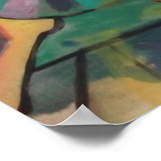 ラファエルсアノサフランスのピレネーのポスター ポスター (角)