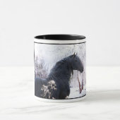 「ラファエルと雪の木」マグカップ マグカップ (中央)