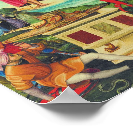 ラファエルによるイエス・キリストの復活 ポスター (角)