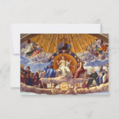 ラファエルによる聖なる聖餐式の論争 サンキューカード (正面)