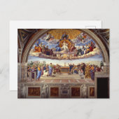 ラファエルによる聖なる聖餐式の論争 シーズンポストカード (正面/裏面)