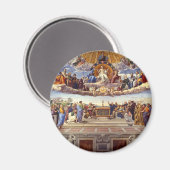 ラファエルによる聖餐式の論争 マグネット (正面/裏面)