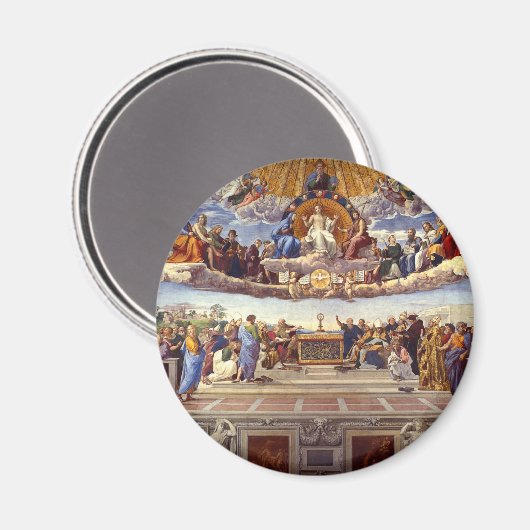 ラファエルによる聖餐式の論争 マグネット (正面/裏面)