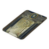 ラファエルのメダリオンポートレート付きフロンティスピース マグネット (左側)