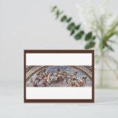 ラファエルの徳の寓話(最高のQuality) ポストカード (スタンド正面)