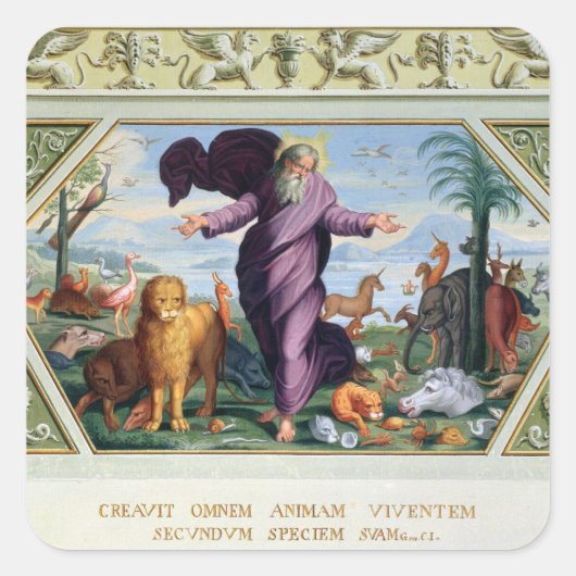 ラファエルの聖書：オルの33シーン スクエアシール (正面)