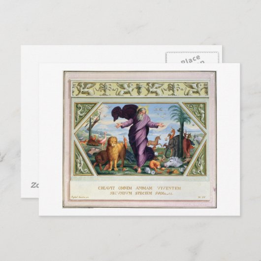 ラファエルの聖書：オルの33シーン ポストカード (正面/裏面)