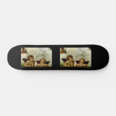 ラファエルの「システィンマドンナ」（1513年頃）(詳細) スケートボード (横)