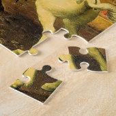 ラファエルの「聖ジョージとドラゴン」(1505年頃) ジグソーパズル (側面)