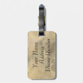 ラファエルアンジェル ラゲッジタグ (裏面縦)