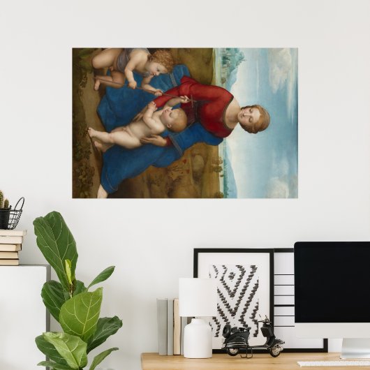 ラファエルアートワー絵画クの ポスター (ホームオフィス)