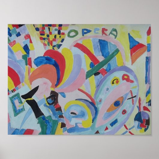 ラファエルカノッサパリオペラポスター ポスター (正面)