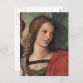 ラファエルクリスマスエンジェルポストカードラファエロサンツィオ シーズンポストカード (正面/裏面)