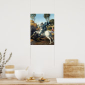 ラファエルサンジョージ&ドラゴン ポスター (キッチン)