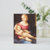 ラファエルサンツィオ – ブリッジウォーターマドンナ ポストカード (スタンド正面)