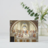 ラファエルズ・ザ・スクール・オブ・アテネ ポストカード (スタンド正面)