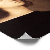 ラファエルセルフポートレートキャンバス印刷 ポスター (角)