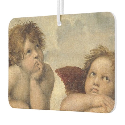 ラファエルチェルウブスエンジェル カーエアーフレッシュナー (左)