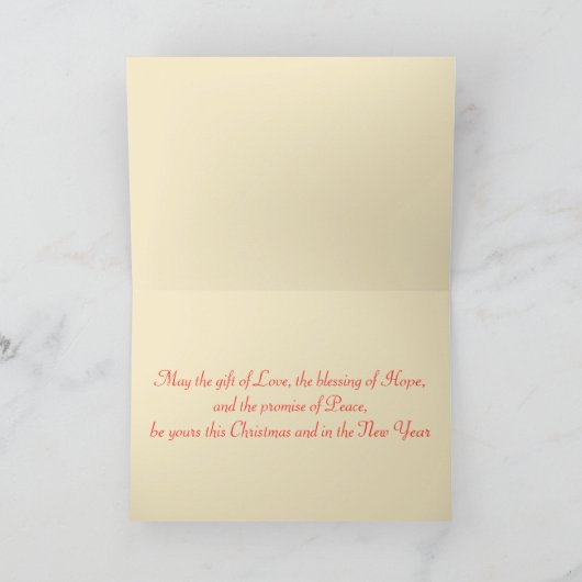 ラファエルチェルウブスクリスマスカード シーズンカード (内部)