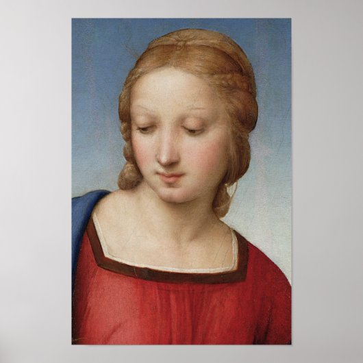 ラファエルマドンナゴールドフィンチ(詳細)ファインアート ポスター (正面)