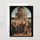 ラファエルマリッジオブザヴァージンはがき ポストカード (正面/裏面)