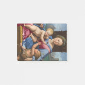 ラファエルラファエロザガーヴァグマドンナ絵画ズ ポストイット (正面)