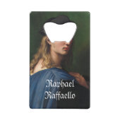 ラファエルラファエロビンドアルトビティ有名絵画な物 クレジットカード栓抜き (正面)
