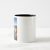 ラファエルラファエロマドンナアンドチャイルド乳児サン ツートーンマグカップ (中央)